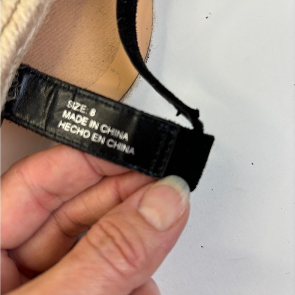 Banana Republic Women’s Leather Espadrille Gladiator Sandals size 8 - Picture 7 of 8